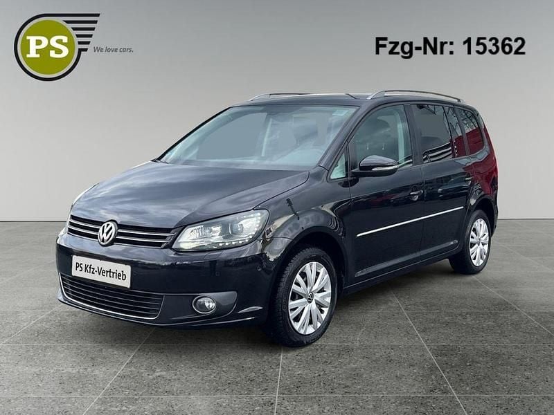 Gebraucht VW Touran Highline 150 PS (110 kW) 2013 Schwarz Van / Kleinbus