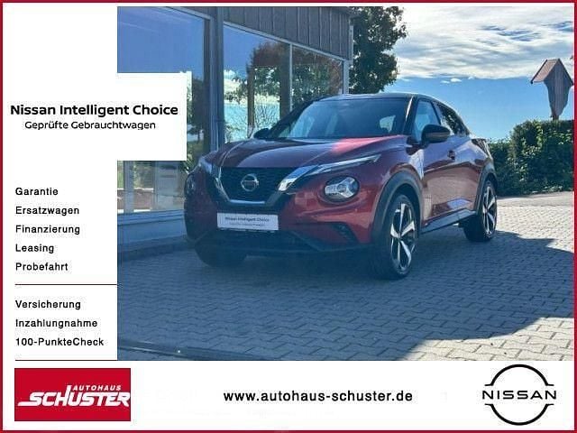 Fuji sunset red/black Gebraucht 2020 Nissan Juke Tekna SUV | 17.490 € (Fairer Preis) - Bild 1/4
