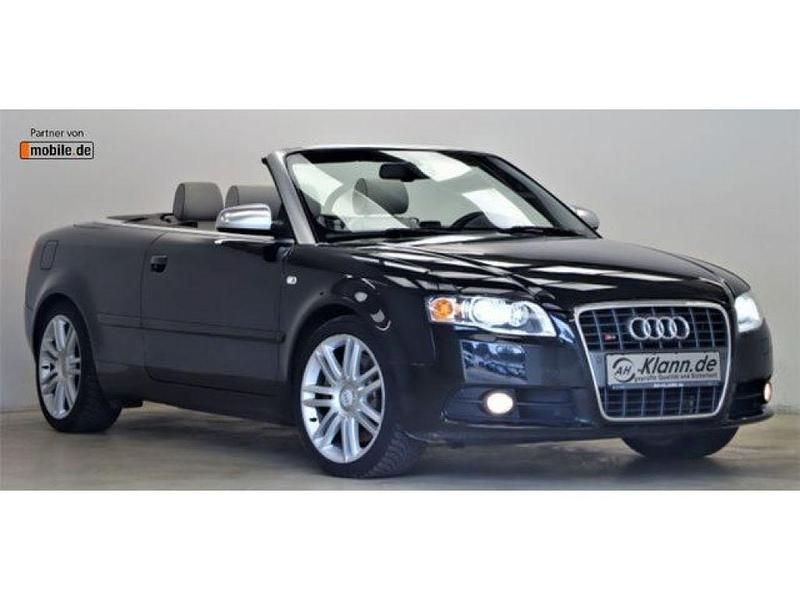 Gebraucht Audi S4 Cabriolet S-Line 344 PS (253 kW) 2007 Phantomschwarz perleffekt (metallic) Cabrio