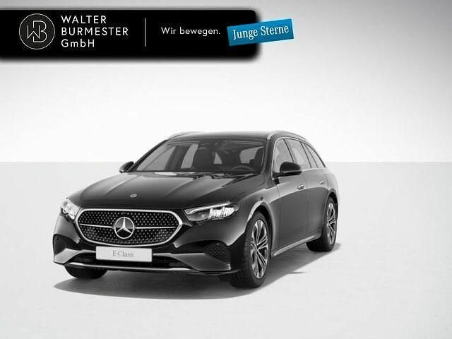 Metalliclack obsidianschwarz Gebraucht 2024 Mercedes E200 Avantgarde Kombi | 51.490 € - Bild 1/2