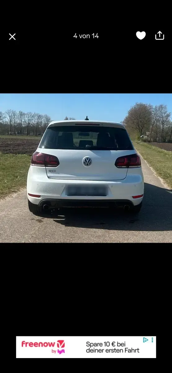 Używany VW Golf Edition 211 KM (155 kW) 2012 Biały Coupe