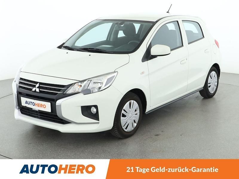 Weiß Gebraucht 2021 Mitsubishi Space Star Kleinwagen | 9.390 € (Guter Preis) - Bild 1/3
