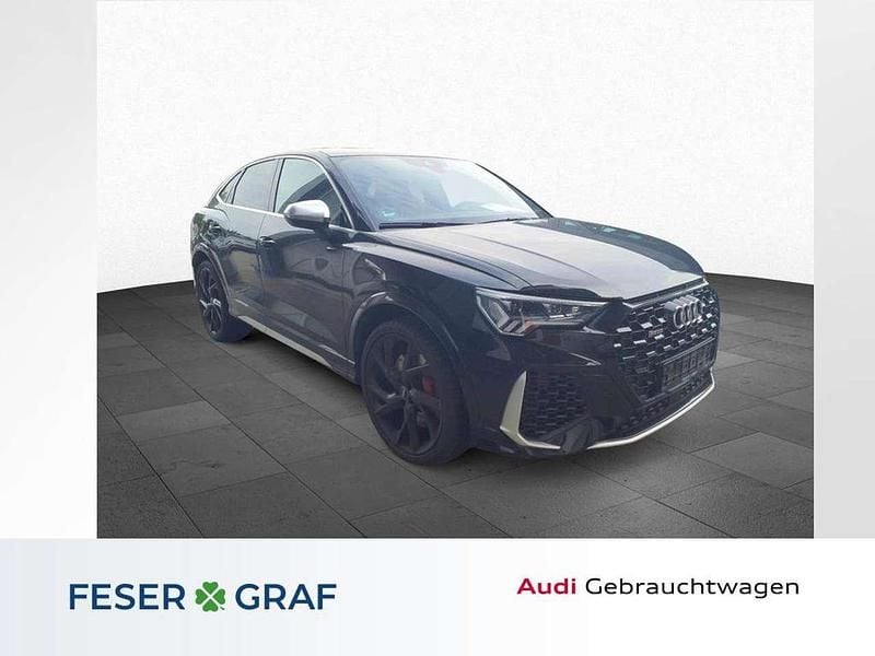 Mythosschwarz metallic Gebraucht 2021 Audi RS Q3 Sportback Ambiente SUV | 42.990 € (Superpreis) - Bild 1/4