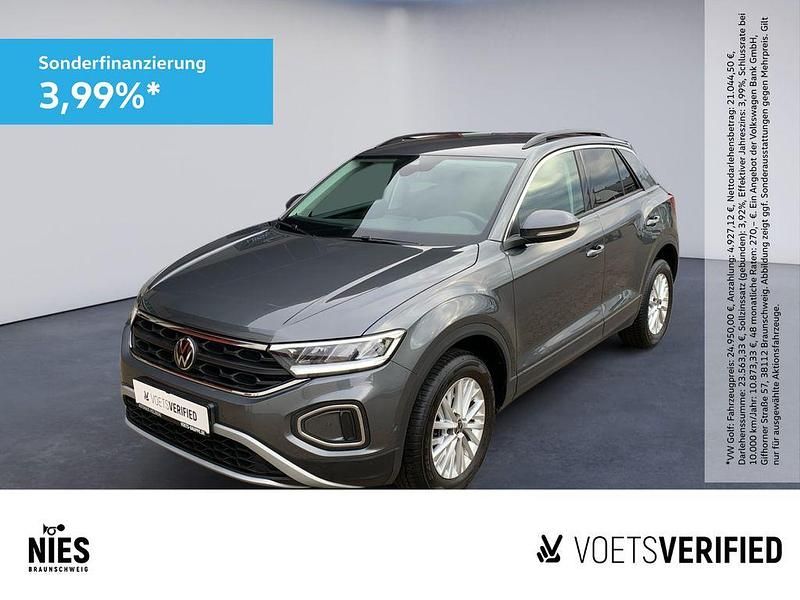 Grau Gebraucht 2023 VW T-Roc Life SUV | 19.490 € (Guter Preis) - Bild 1/4