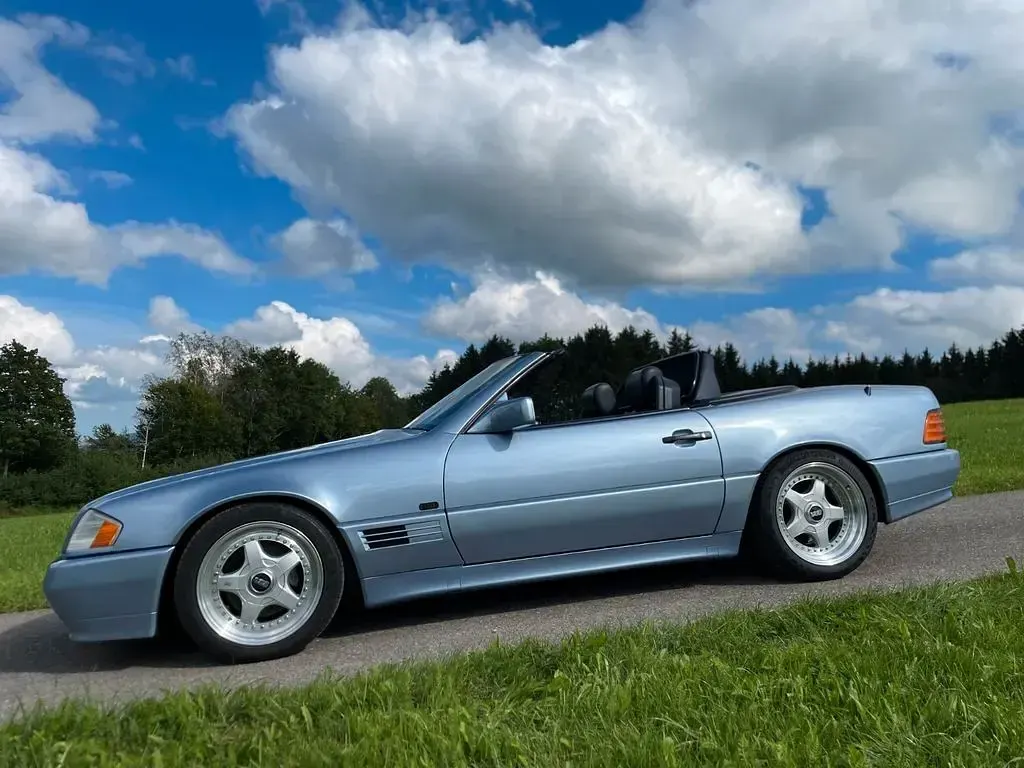 Gebraucht Mercedes SL300 231 PS (169 kW) 1992 Blau Cabrio