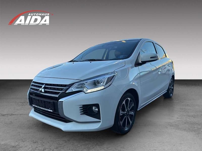 Island weiß Gebraucht 2023 Mitsubishi Space Star Top Kleinwagen | 15.750 € (Fairer Preis) - Bild 1/4