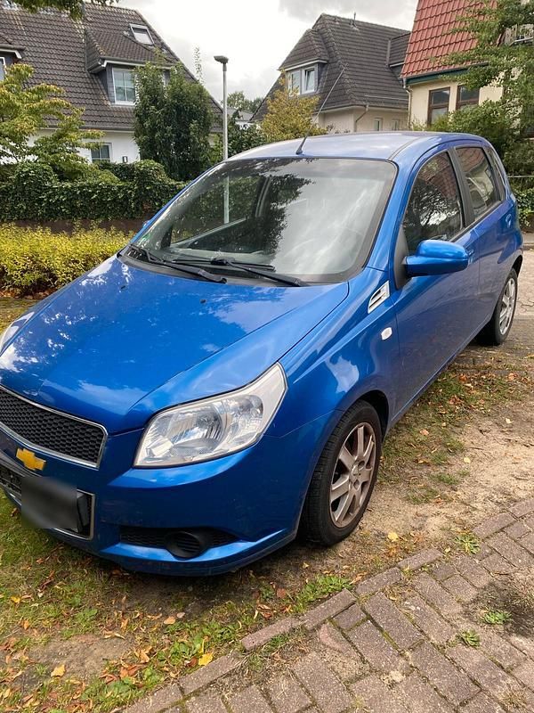 Blau Gebraucht 2008 Chevrolet Aveo Kleinwagen | 1.500 € (Superpreis) - Bild 1/4