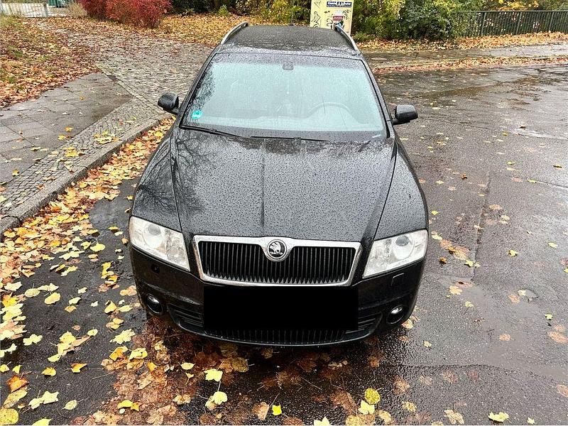 Schwarz Gebraucht 2008 Skoda Octavia RS Kombi | 2.000 € (Superpreis) - Bild 1/4