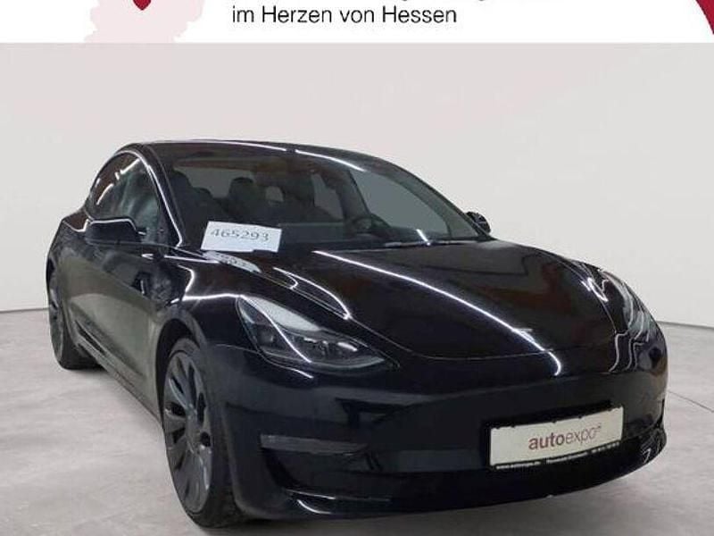 Gebraucht Tesla Model 3 Performance 377 kW (513 PS) 2021 Solid black Limousine