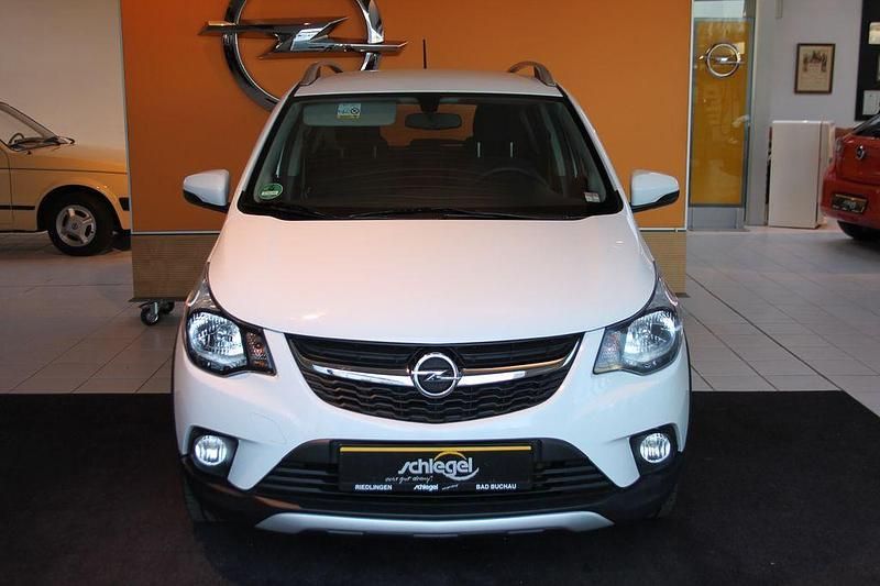 Gebraucht Opel Karl Rocks 73 PS (53 kW) 2018 Weiß Kleinwagen