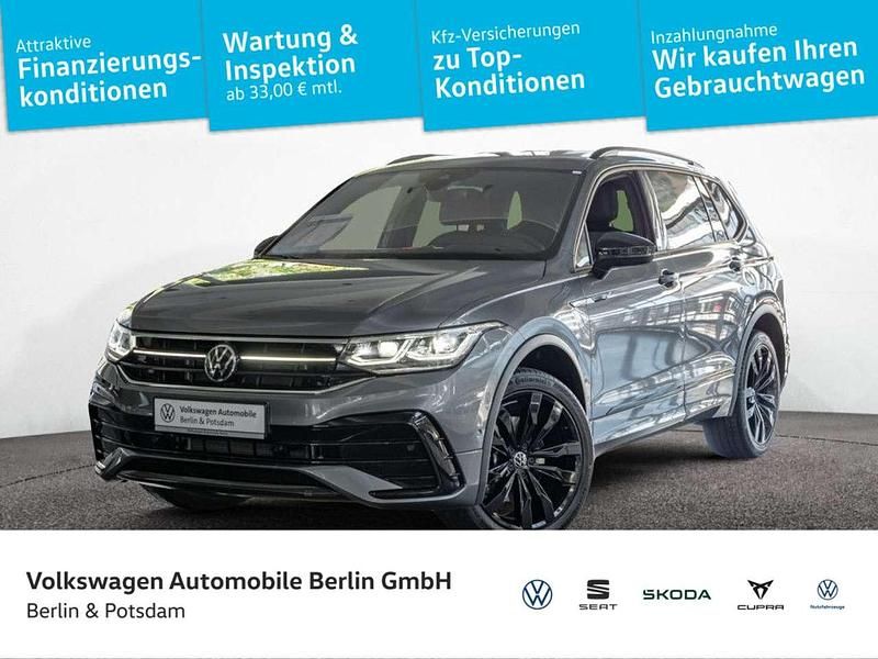Platinum grey metallic Gebraucht 2024 VW Tiguan Allspace R-line SUV | 47.930 € (Teuer) - Bild 1/4