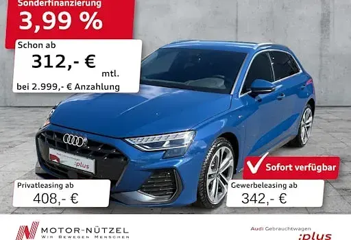 Gebraucht Audi A3 S-Line 204 PS (150 kW) 2025 Blau Limousine