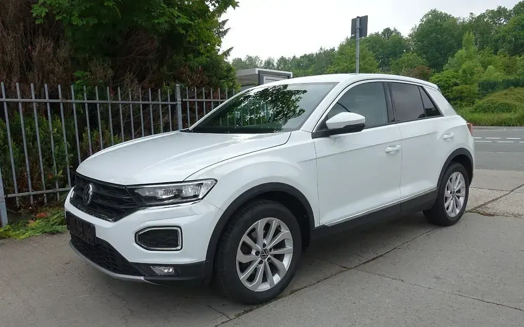Gebraucht VW T-Roc Highline 150 PS (110 kW) 2021 Pure white SUV