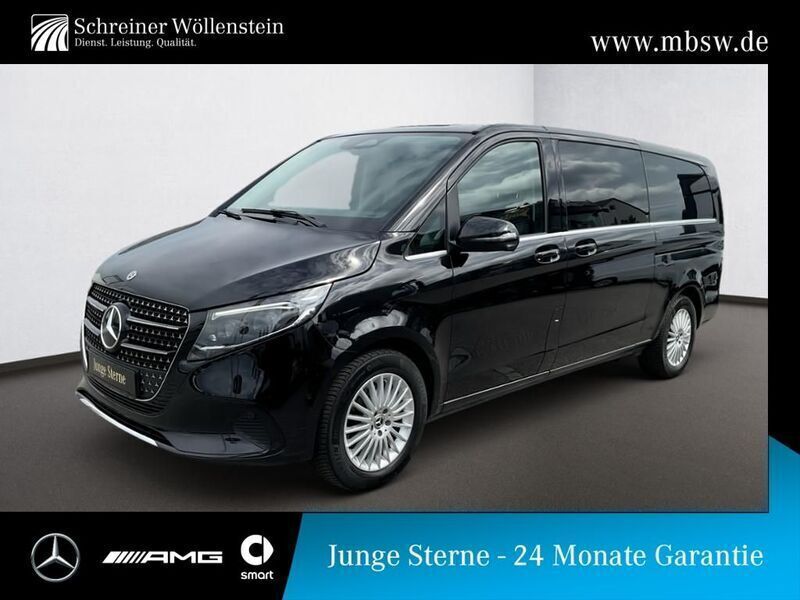 Obsidianschwarz Gebraucht 2024 Mercedes V300 Avantgarde Van / Kleinbus | 74.490 € (Teuer) - Bild 1/4