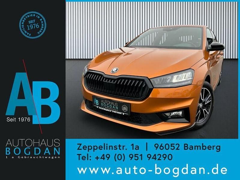 Orange Gebraucht 2024 Skoda Fabia Monte Carlo Limousine | 21.380 € (Fairer Preis) - Bild 1/4