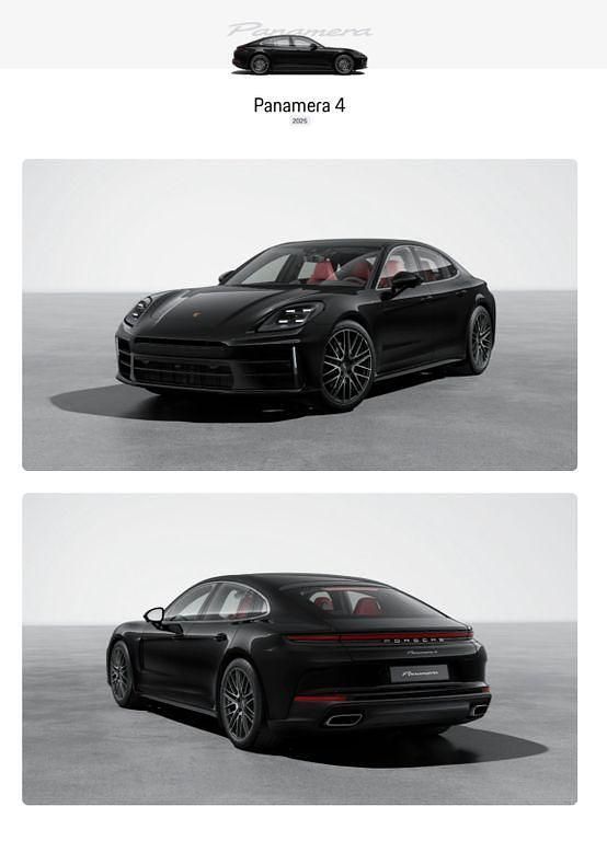 Schwarz Neu 2025 Porsche Panamera 4 Limousine | 138.950 € (Fairer Preis) - Bild 1/4