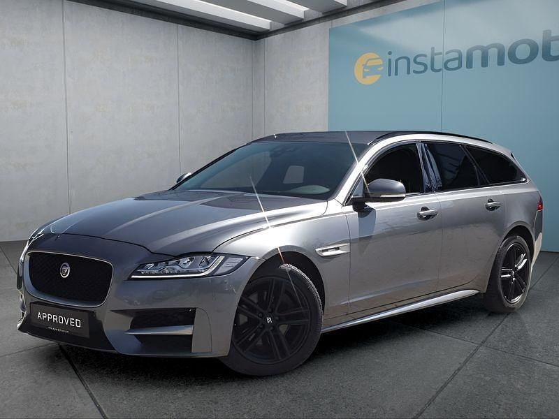 Grau Gebraucht 2019 Jaguar XF Limousine | 28.349 € (Teuer) - Bild 1/4