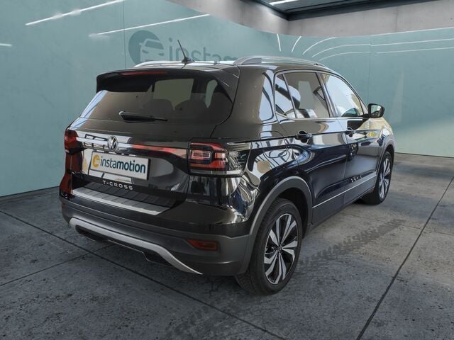 Gebraucht VW T-Cross Style 110 PS (80 kW) 2023 Schwarz SUV