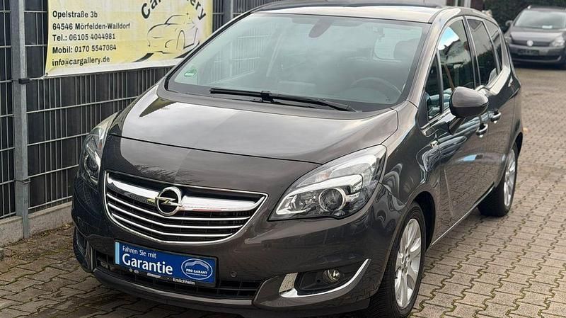 Grau Gebraucht 2016 Opel Meriva Innovation Van / Kleinbus | 10.800 € (Etwas zu teuer) - Bild 1/4