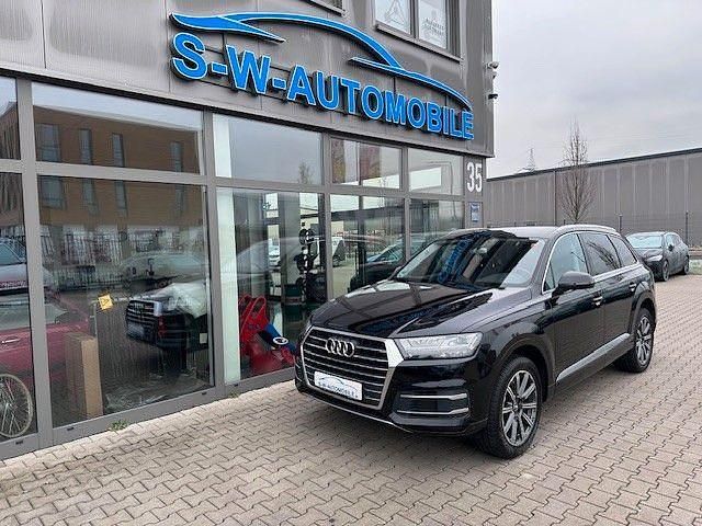Orcaschwarz/deep black Gebraucht 2015 Audi Q7 Sport SUV | 25.900 € (Etwas zu teuer) - Bild 1/4