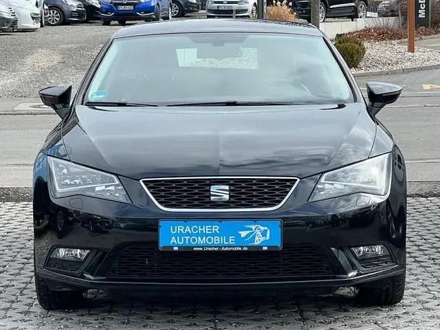 Second-hand Seat Leon Style 125 CP (91 kW) 2015 Negru Berlinǎ