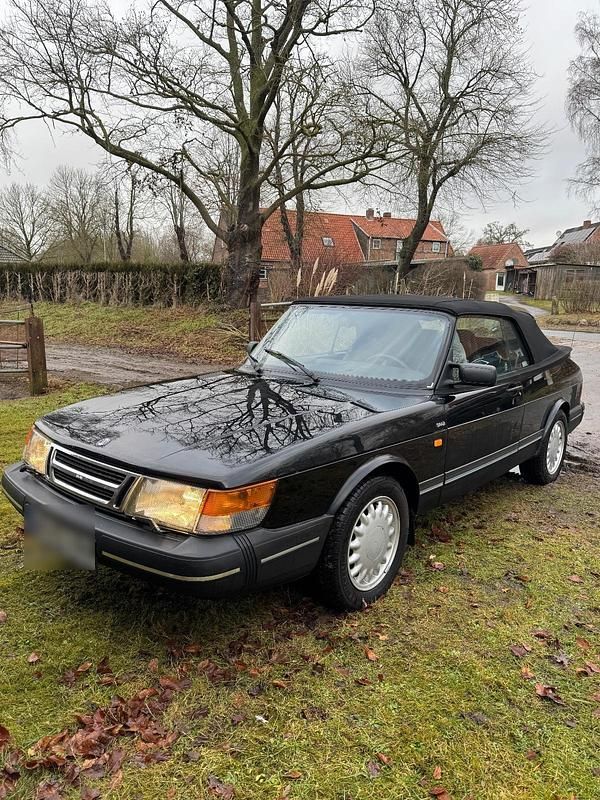 Usata Saab 900 Cabriolet 1992 Nero Cabrio