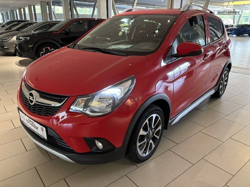 Rot Gebraucht 2018 Opel Karl Rocks Kleinwagen | 7.990 € (Guter Preis) - Bild 1/4