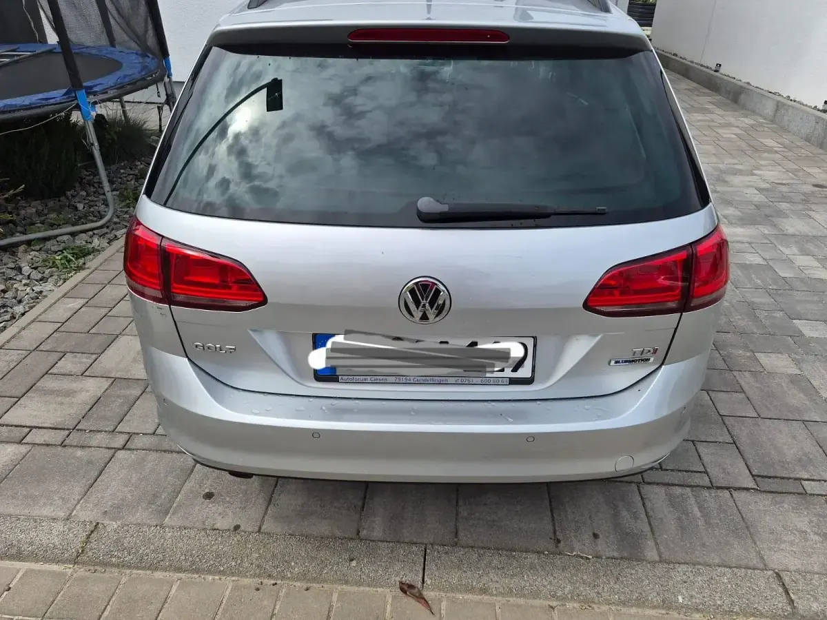 Gebraucht VW Golf VII 110 PS (80 kW) 2014 Silber Kombi