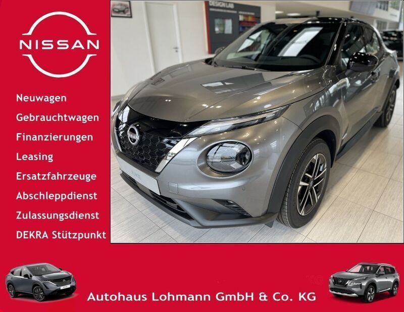 Dark grey metallic/dach in bla Neu 2024 Nissan Juke N-Connecta SUV | 32.250 € (Etwas zu teuer) - Bild 1/4