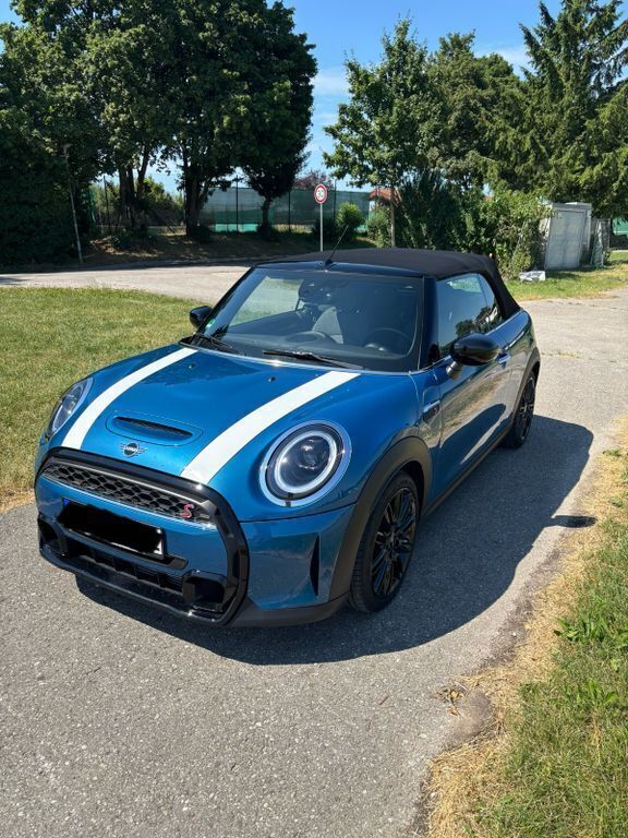 Blau Gebraucht 2023 Mini Cooper S Cabriolet Cabrio | 28.500 € (Guter Preis) - Bild 1/4