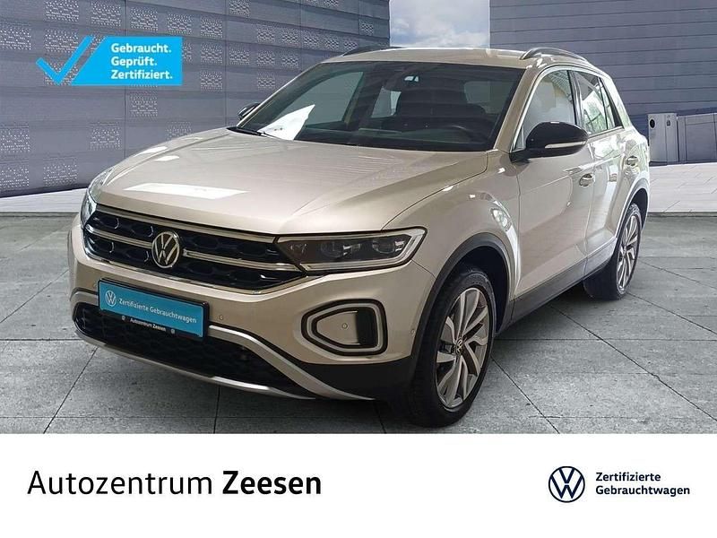 Ivory silver (metallic) Gebraucht 2024 VW T-Roc Move SUV | 31.450 € (Etwas zu teuer) - Bild 1/4