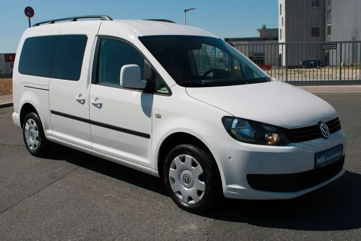 Gebraucht VW Caddy Maxi Trendline 140 PS (102 kW) 2014 Weiß Van / Kleinbus