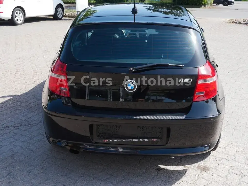 Gebraucht BMW 116 Advantage 122 PS (89 kW) 2009 Schwarz Kleinwagen
