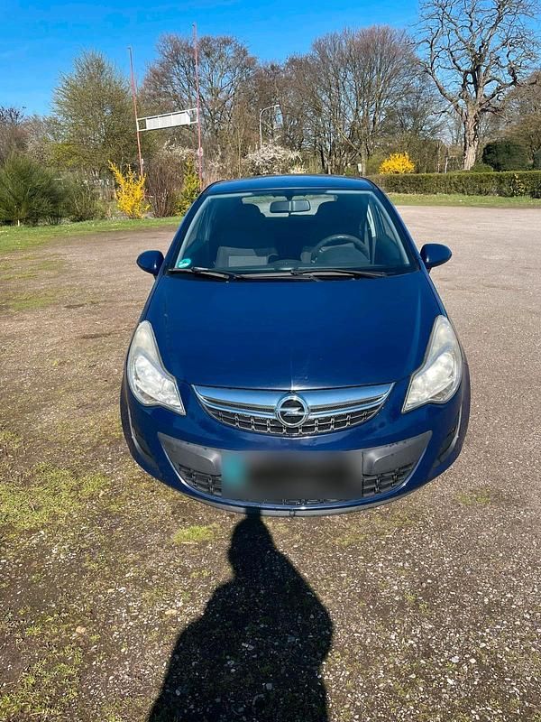 Gebraucht Opel Corsa Eco 70 PS (51 kW) 2012 Blau Kleinwagen