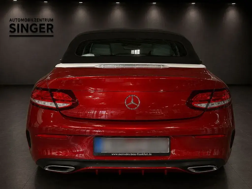Gebraucht Mercedes C400 AMG line 333 PS (244 kW) 2017 Rot Cabrio