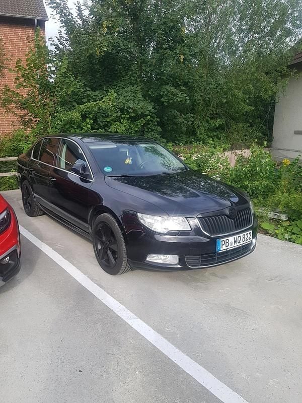 Schwarz Gebraucht 2008 Skoda Superb Limousine | 5.500 € (Guter Preis) - Bild 1/4