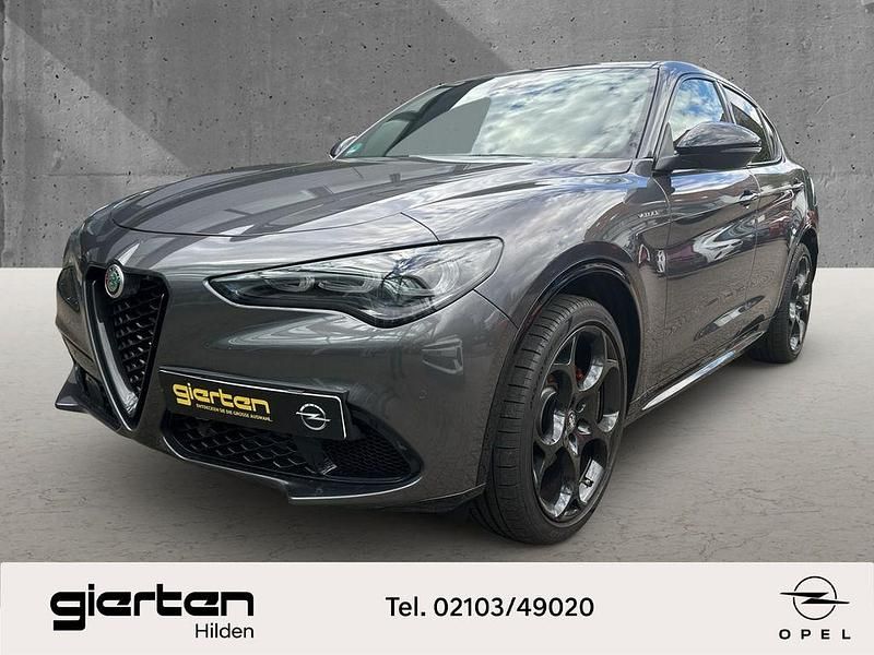 Grau Gebraucht 2023 Alfa Romeo Stelvio Veloce SUV | 43.950 € (Teuer) - Bild 1/4