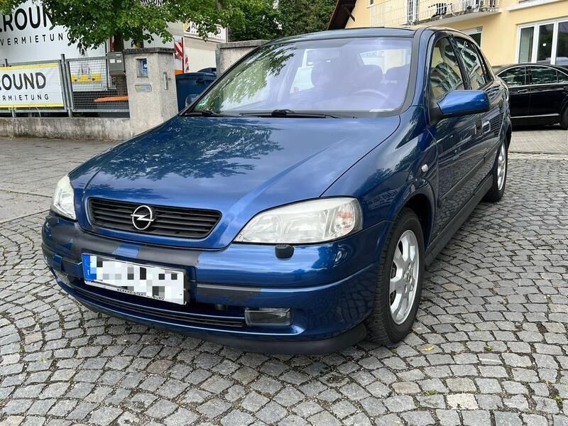 Blau Gebraucht 2002 Opel Astra Elegance Limousine | 1.790 € (Fairer Preis) - Bild 1/4