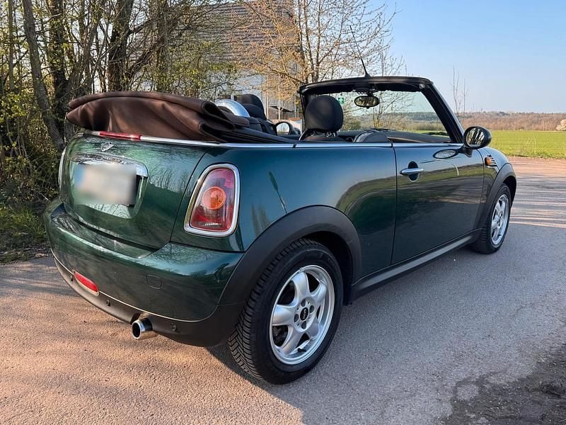 Gebraucht Mini Cooper Cabriolet 122 PS (89 kW) 2009 Grün Cabrio