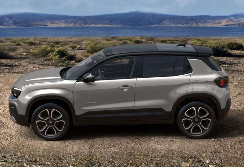 Stone grey metallic Neu 2024 Jeep Avenger Summit SUV | 24.246 € (Guter Preis) - Bild 1/2