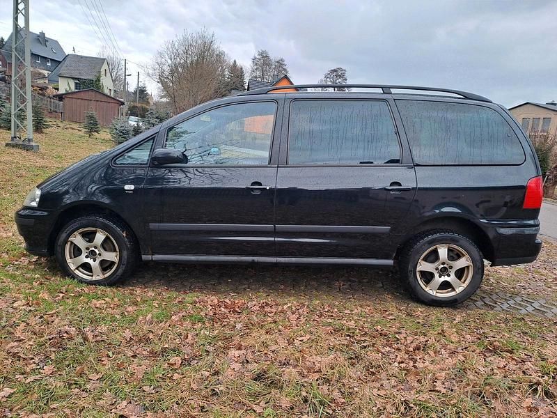 Gebraucht Seat Alhambra 116 PS (85 kW) 2007 Schwarz Van / Kleinbus