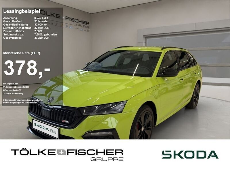 Mamba grün Gebraucht 2022 Skoda Octavia RS Kombi | 33.799 € (Etwas zu teuer) - Bild 1/4