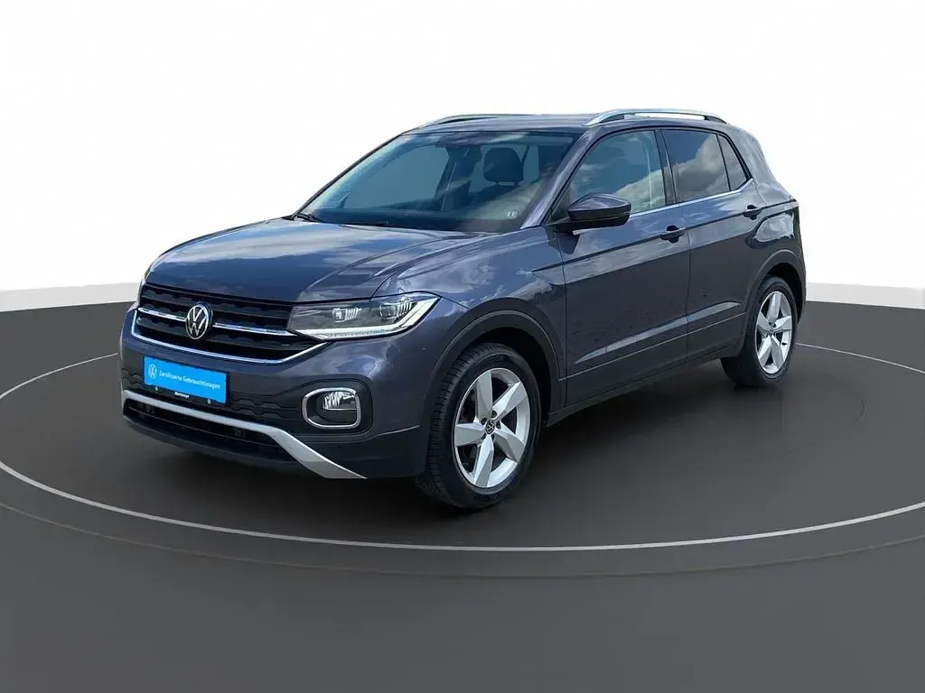 Gebraucht VW T-Cross Style 110 PS (80 kW) 2022 Grau SUV
