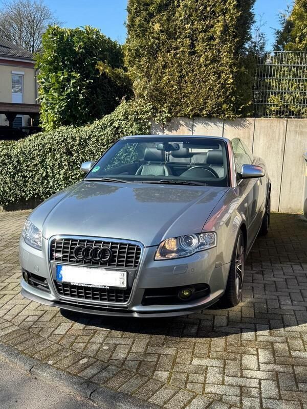 Grau Gebraucht 2009 Audi A4 Cabriolet S-Line Cabrio | 7.500 € (Superpreis) - Bild 1/4