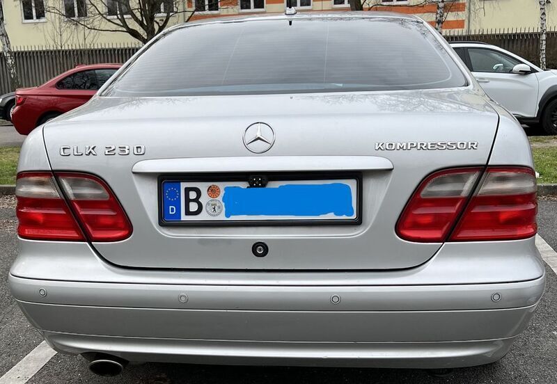 Gebraucht Mercedes CLK230 Avantgarde 197 PS (144 kW) 2001 Silber Coupé