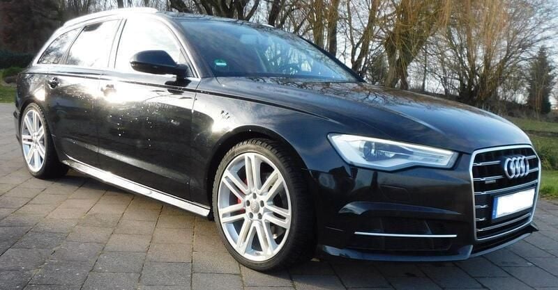 Schwarz Gebraucht 2017 Audi A6 S-Line Kombi | 15.900 € (Guter Preis) - Bild 1/4