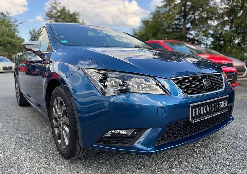 Gebraucht Seat Leon SC I-Tech 125 PS (91 kW) 2014 Blau Kleinwagen
