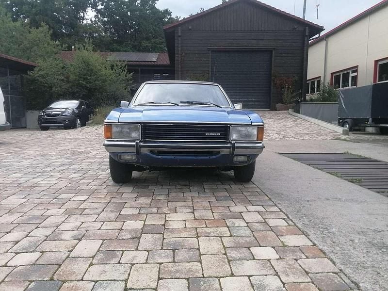 Blau Gebraucht 1975 Ford Granada Limousine | 5.950 € - Bild 1/4