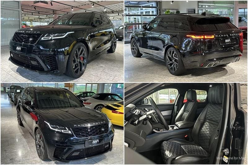 Santorini black Gebraucht 2020 Land Rover Range Rover Velar SVAutobiography Dynamic Black SUV | 50.980 € (Guter Preis) - Bild 1/4