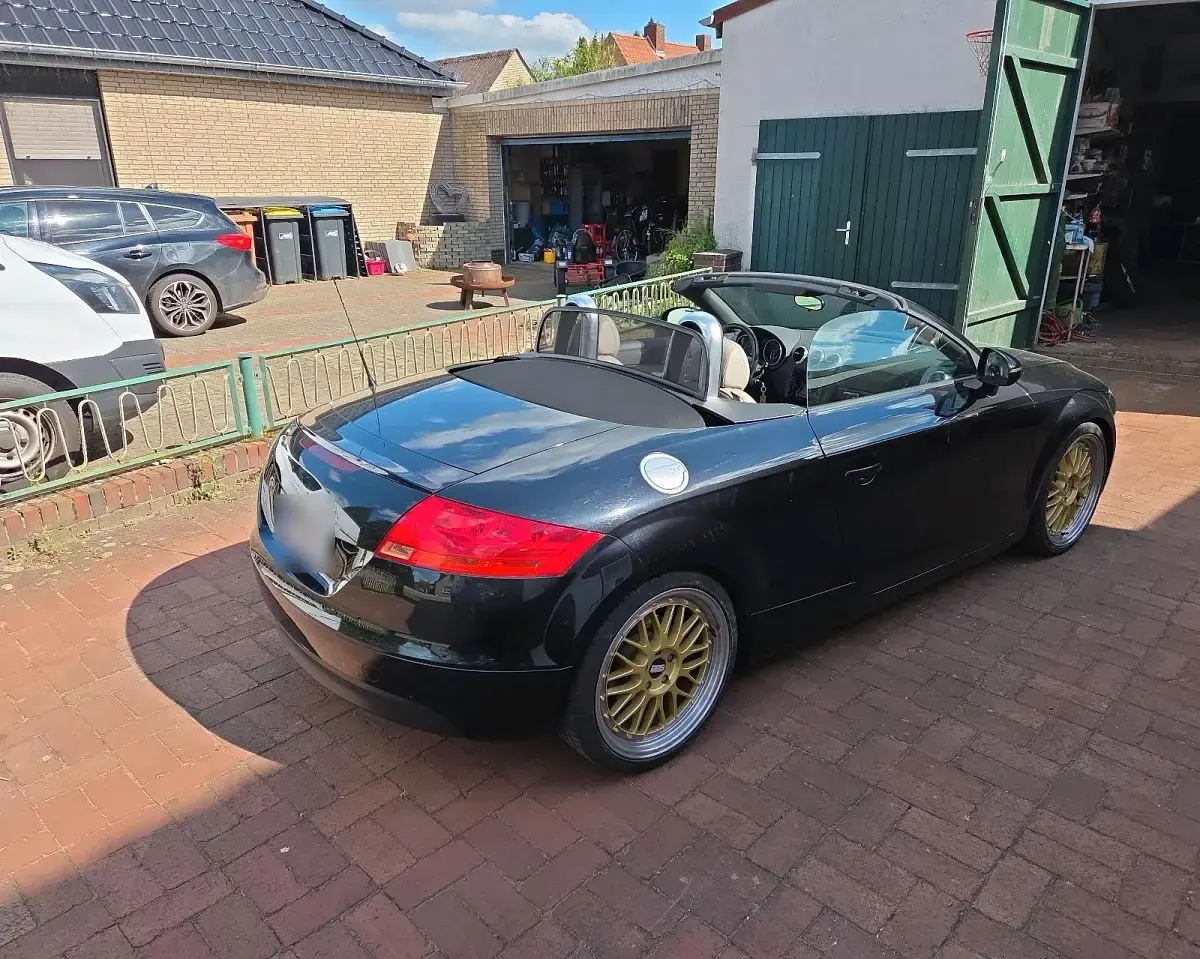 Gebraucht Audi TT Roadster 200 PS (147 kW) 2007 Schwarz Cabrio